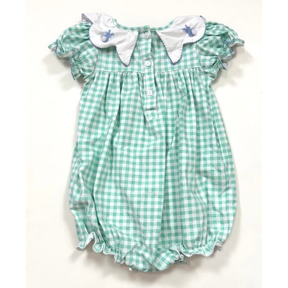 Sugar Dumplin' Gingham Bunny Bubble - Picture 5 of 8